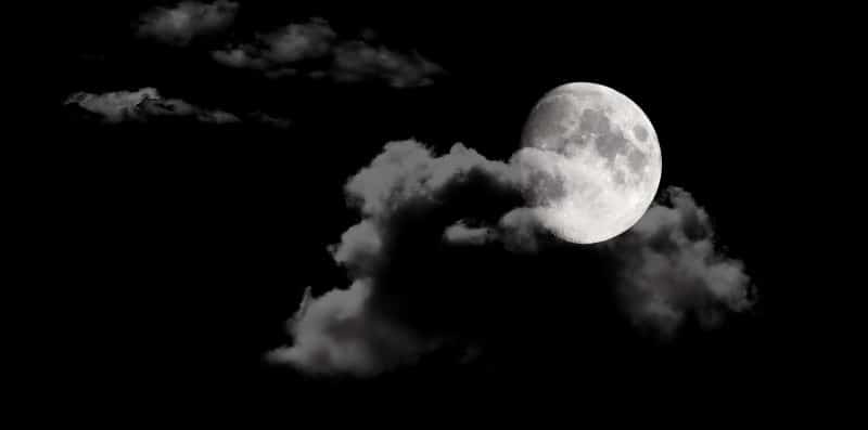 dark sky with a moon dark sky with a moon