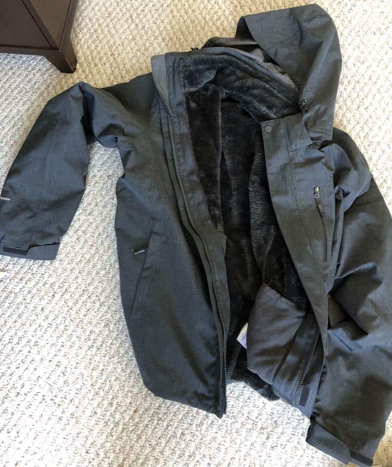 my 3 in 1 jacket showing inside and outside my 3 in 1 jacket showing inside and outside