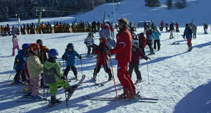 ski instructor ski instructor